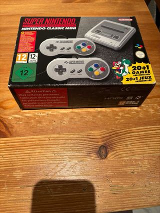 Super Nintendo Classic Mini 21 juegos