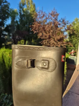 Botas de agua Hunter verde oliva talla 39