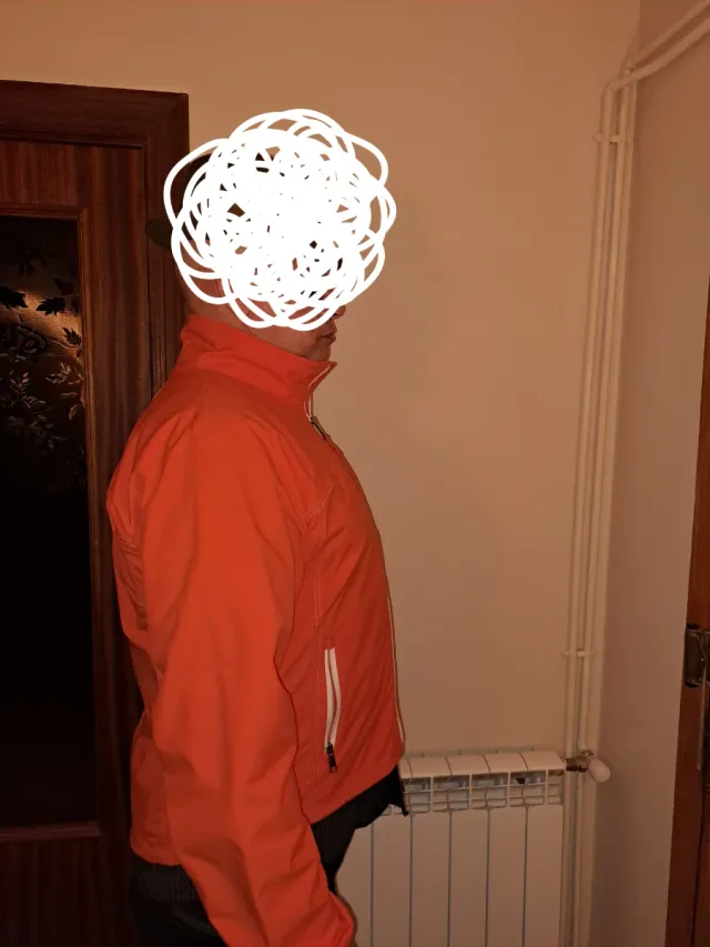 Chaqueta Tommy Hilfiger Naranja Talla XL X6