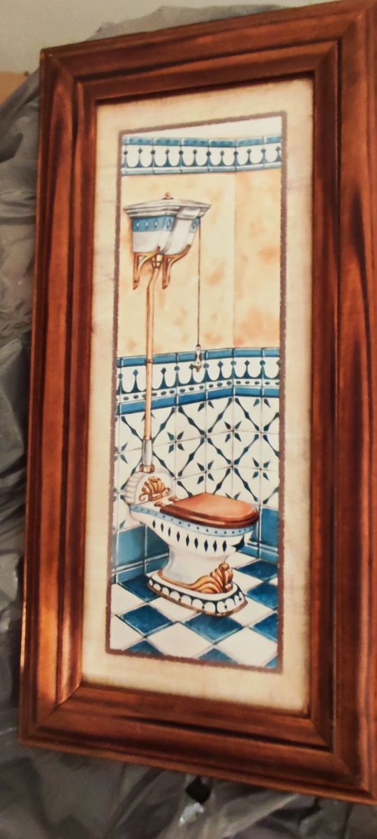Cuadros decorativos baño