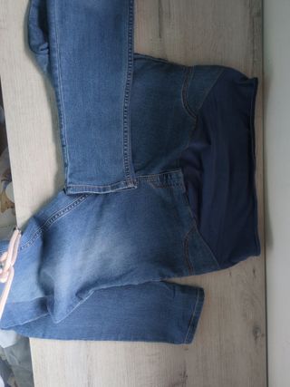 Leggings premamá vaqueros