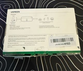 UGREEN Switch 2 PC en 4 Salidas usb