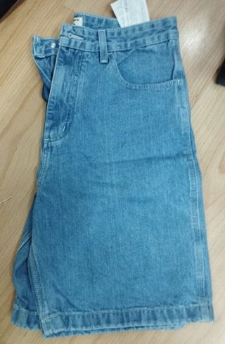 Bermudas vaqueras azules