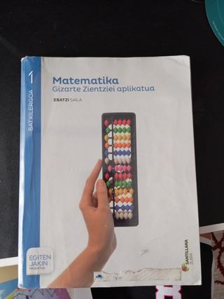 Matematika Gizarte Zientziei Aplikatua, 1 Batxi...