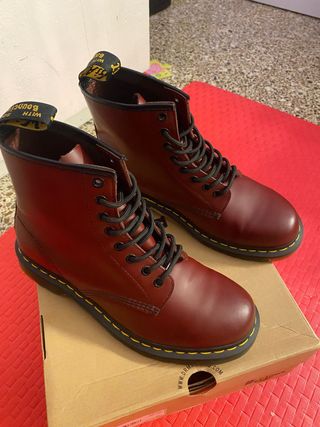 Botas Dr. Martens Rojas Talla 42