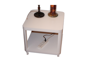 Mesa auxiliar con ruedas