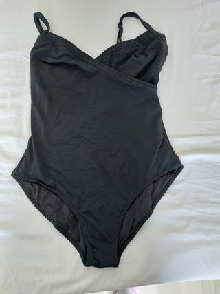 Bañador negro cruzado