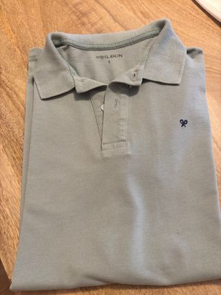 Polo Silbon Verde Manga Corta Talla S