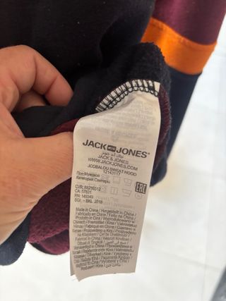Sudadera Jack & Jones Color Bloque