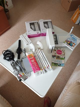 Consola Nintendo Wii Blanca + Accesorios