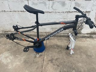 Bicicleta Rockrider ST 120 Negra