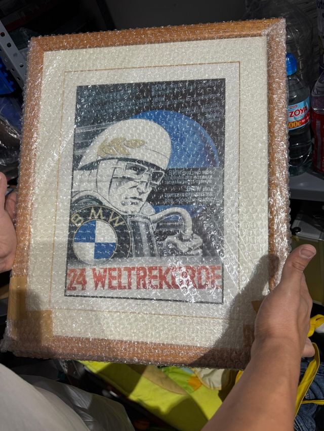 Póster BMW 24 Weltrekorde