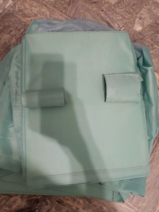 Estante colgante de tela