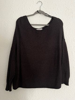 Jersey Pull&Bear gris antracita Talla S