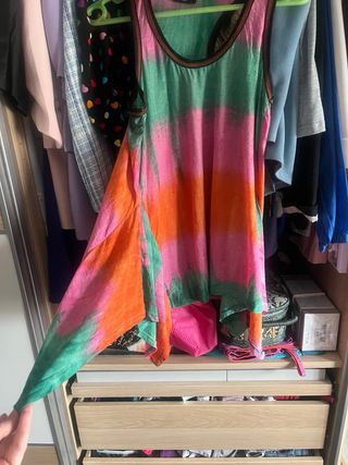 Blusa hippy talla única
