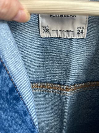 Cazadora vaquera Zara Talla S