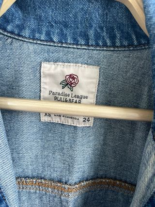 Cazadora vaquera Zara Talla S