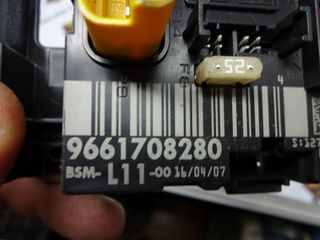 BSM Caja de fusibles Peugeot Citroen 9661708280 BSM-L11-00