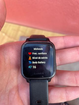 Garmin Venu Sq Music Smartwatch Negro/Gris