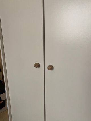 Armario Ikea KLEPPSTAD Blanco 2 Puertas