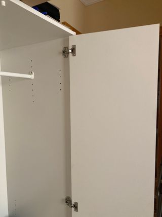 Armario Ikea KLEPPSTAD Blanco 2 Puertas