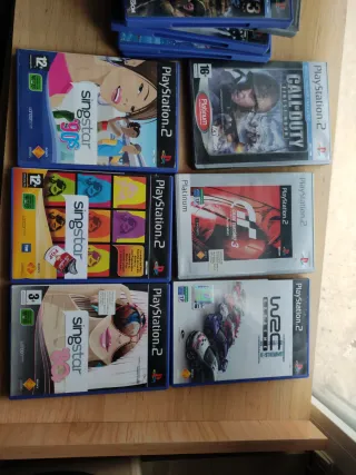 Lote 14 juegos PS2: WRC II, SingStar