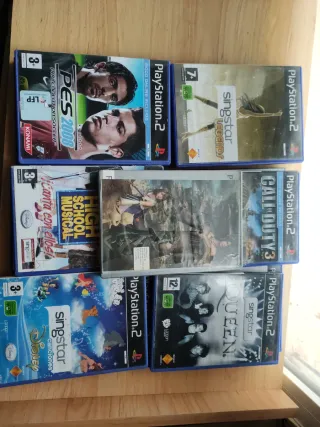 Lote 14 juegos PS2: WRC II, SingStar