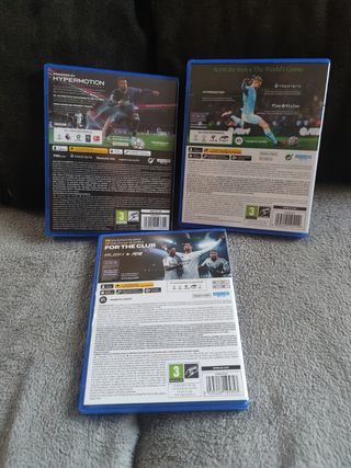 Pack PS5 FIFA 22, FC 24 y FC 25