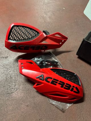 Cubre Manos Moto Acerbis Rojo