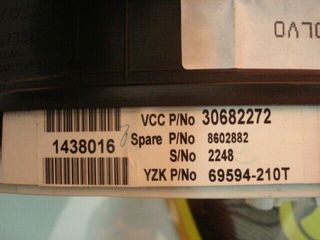 Cuadro de instrumentos Volvo 30682272 1438016 8602882 69594-210T