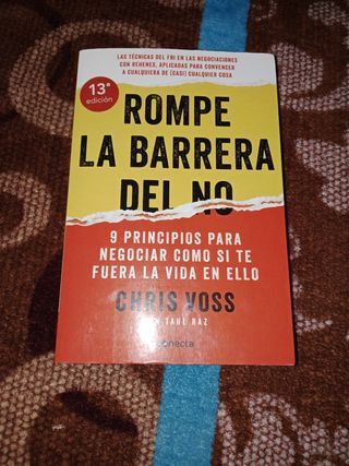 Libro de rompe la barrera del no 