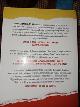 Libro de rompe la barrera del no 