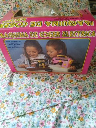 Máquina de coser eléctrica infantil Román