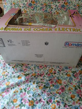 Máquina de coser eléctrica infantil Román