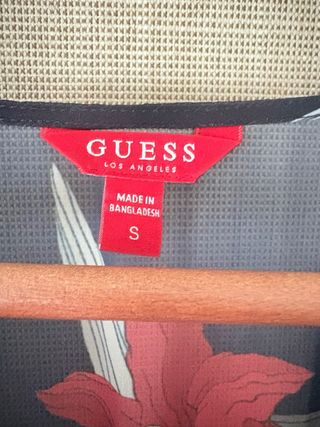 Vestido Guess floral manga larga