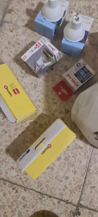 Focos LED Lexman GU10 5.4W x3