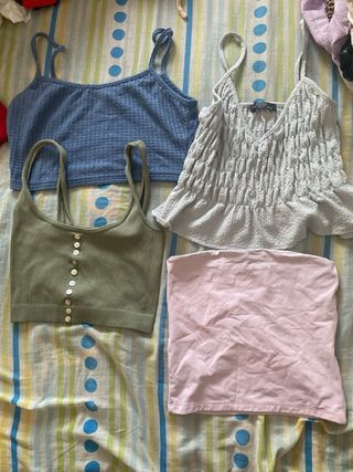 Lote 4 Tops Mujer