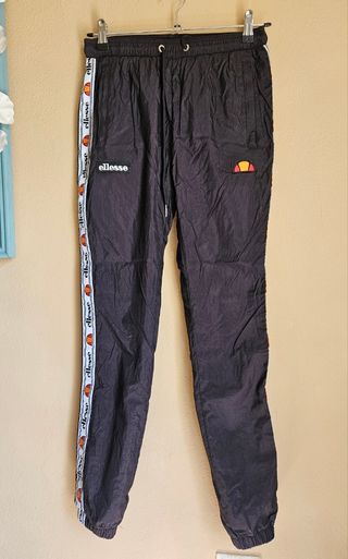 Pantalón chándal Ellesse negro con logo