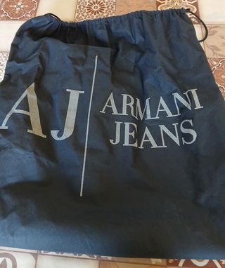 Borsa Armani Jeans bianca 30 x 18 x 22 cm