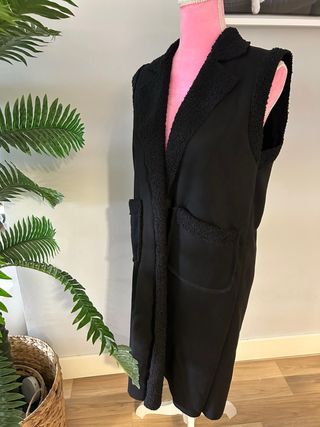Chaleco mujer borreguito interior