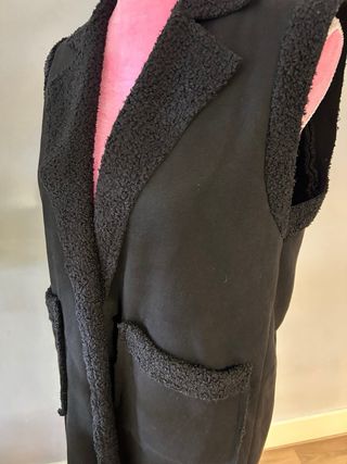 Chaleco mujer borreguito interior