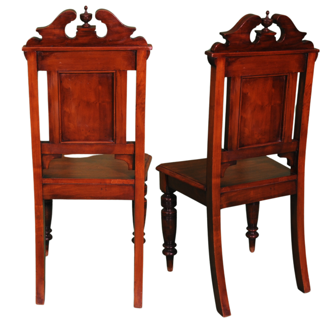 Pareja de Sillas Isabelinas / Victorianas