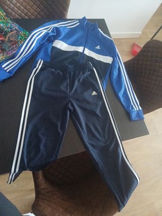 Chándal Adidas Azul y Blanco
