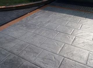 Pavimento hormigón impreso