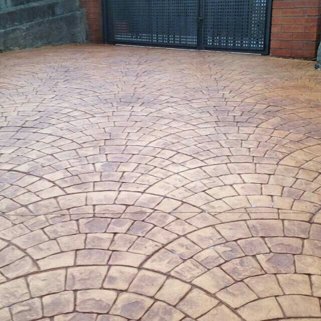 Pavimento hormigón impreso