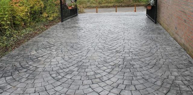 Pavimento hormigón impreso