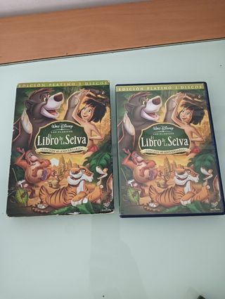 El Libro de la Selva DVD Edición Platino Disney 