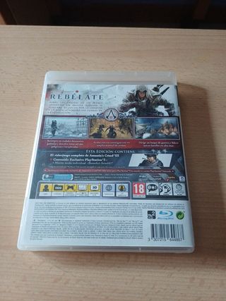 Assassin's Creed III PS3 Ubisoft