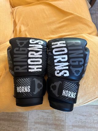 Guantes de Boxeo Ringhorns Negros