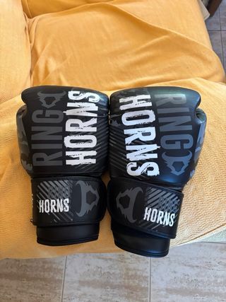 Guantes de Boxeo Ringhorns Negros